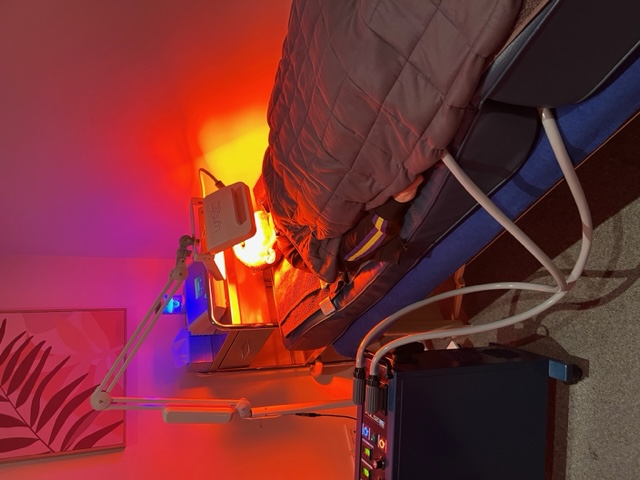 A PEMF therapy session at Biohacking Melbourne